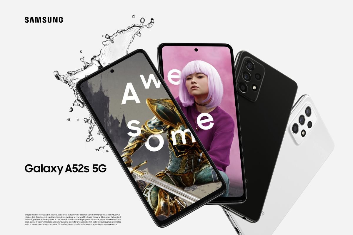 Samsung Galaxy A52s 5G グリーン 8GB /256GB SAMSUNG-Galaxy-A52s-5G-256GB-