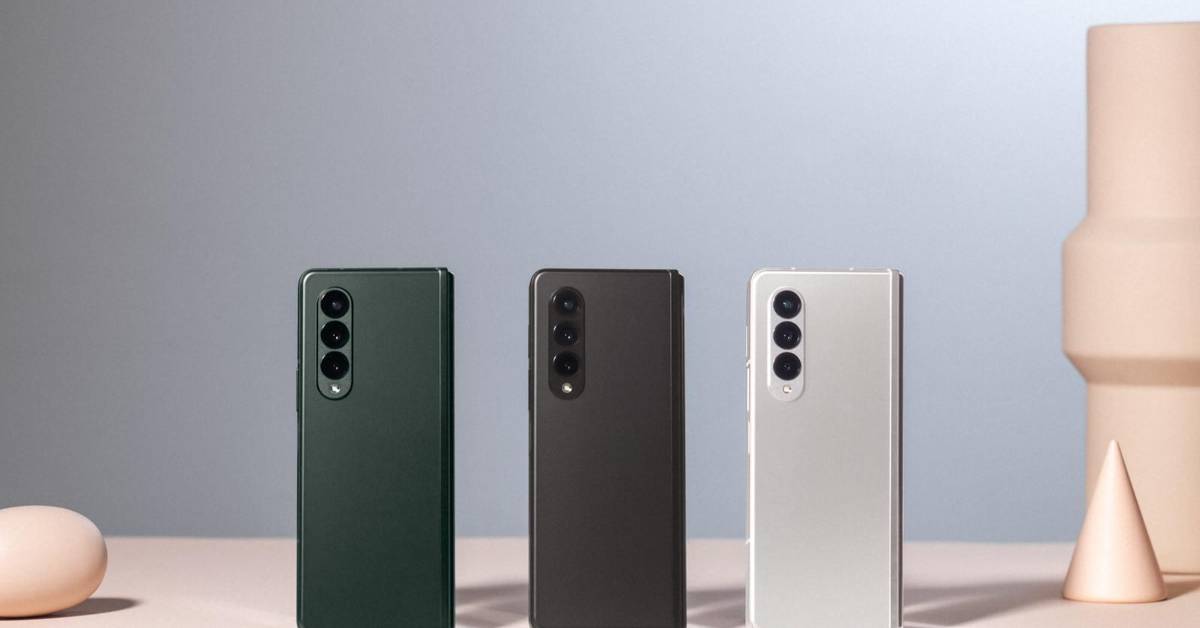 Samsung Galaxy Z Fold 3 Colors is headlined by a Phantom Green variant