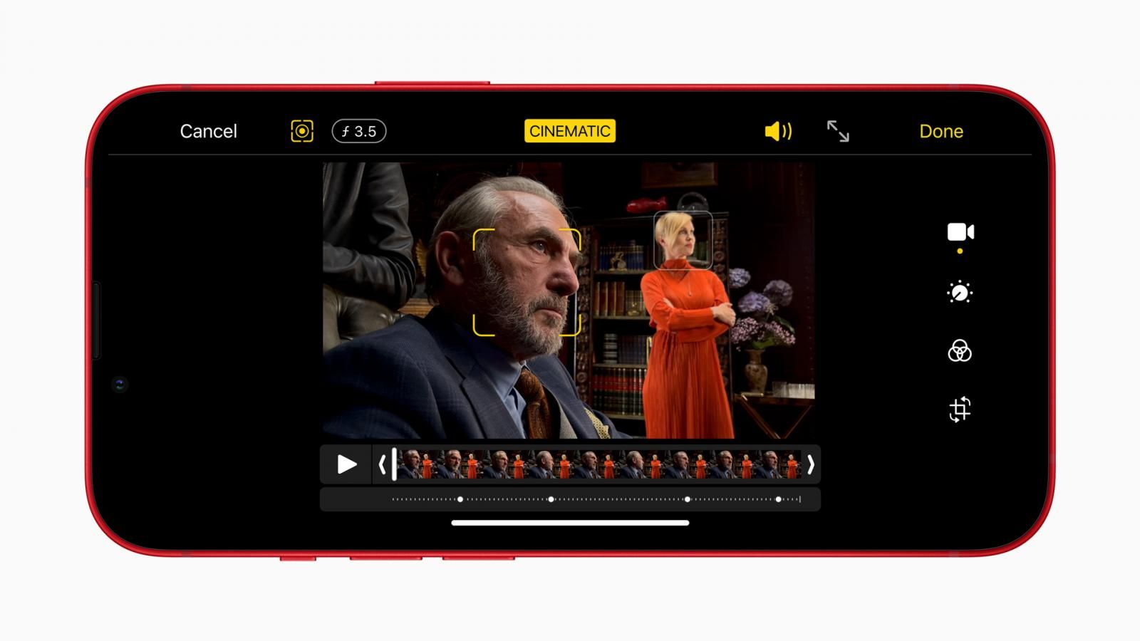 iPhone 13 and mini cinematic mode