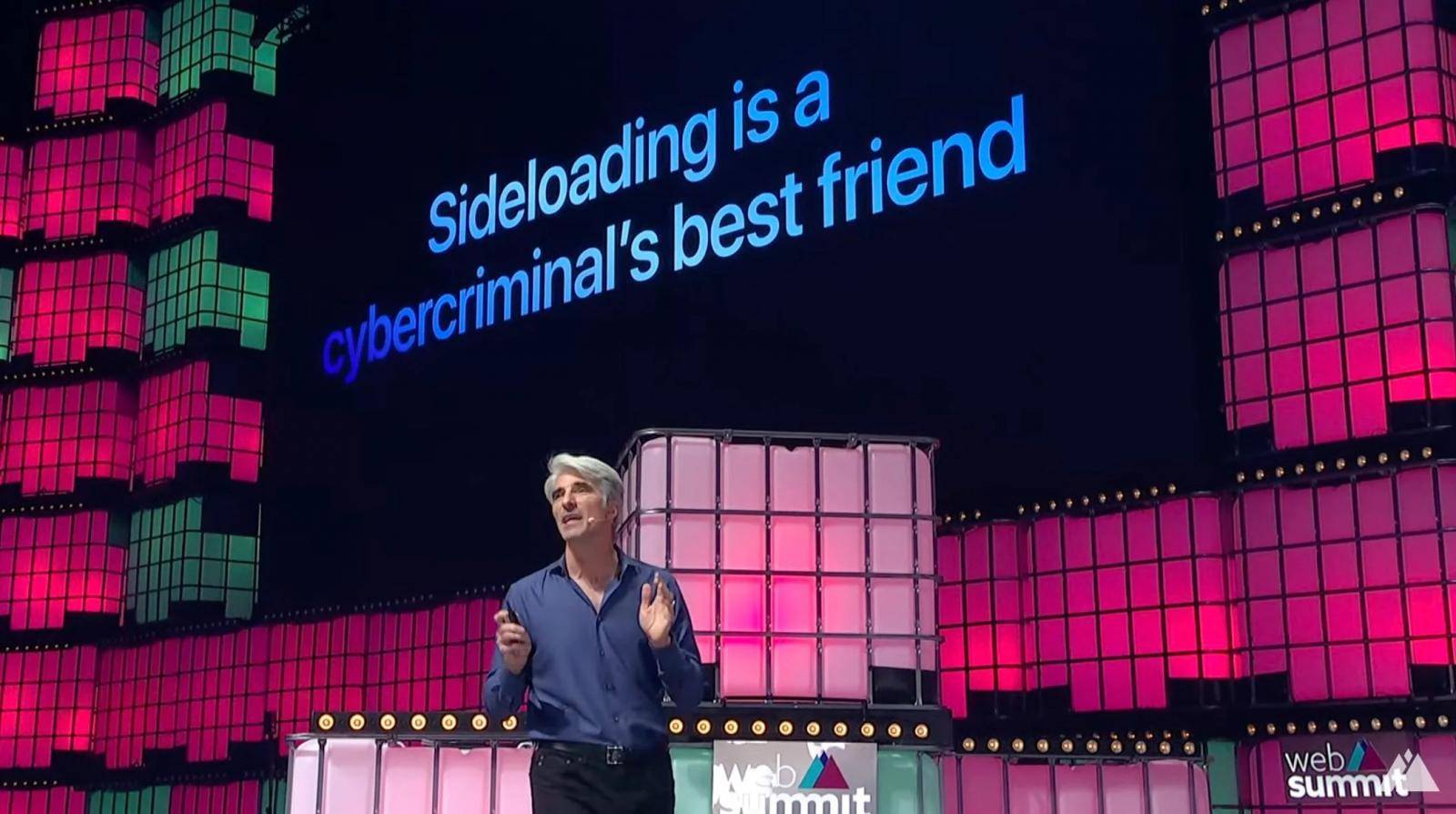 Seems that sideloading apps on iPhone won’t arrive anytime soon as Apple VP delivers a keynote against it