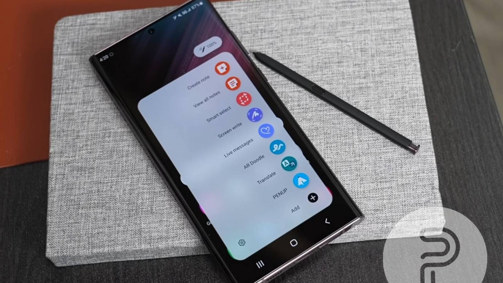 Does the Galaxy S22 Series support the S Pen stylus?