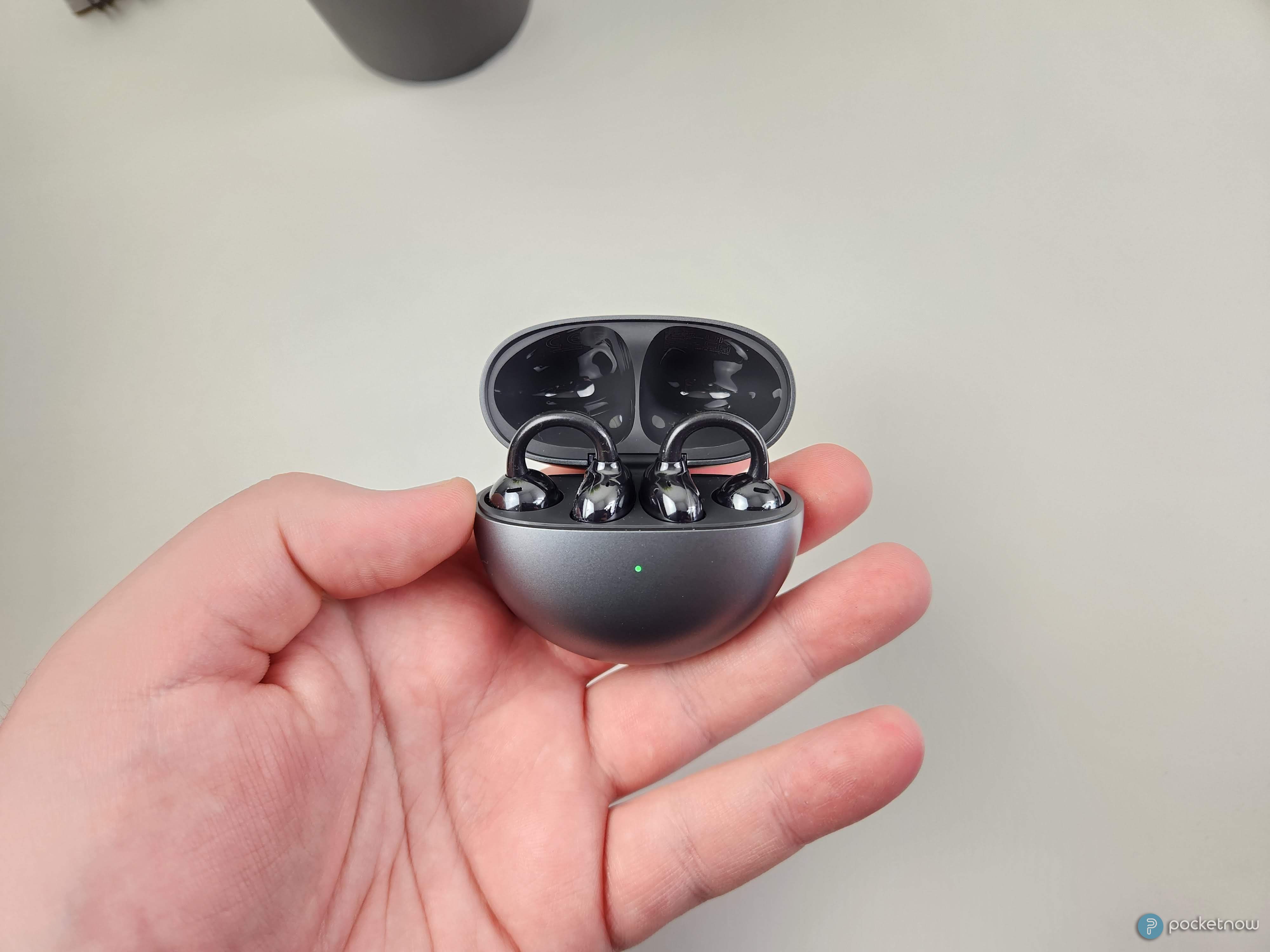 HUAWEI FreeClip ブラック HUAWEI FreeClip Black ワイヤレスイヤホン 耳を塞がない ファー